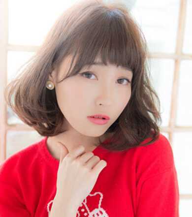 最新齊肩梨花頭發型，打造溫婉美人