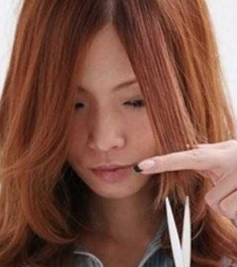 斜劉海怎么剪蓬松少女劉海diy