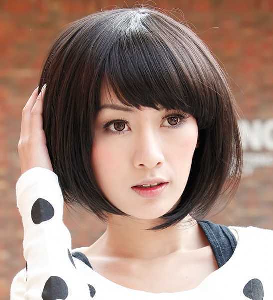 短發(fā)梨花頭怎么打理更好看