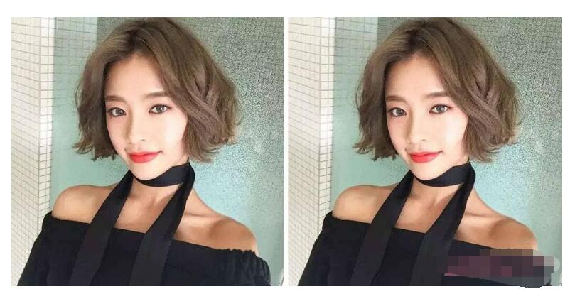 女生時尚短發燙發發型圖片示范女生燙什么短發發型好看