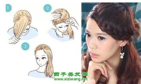 隨意劉海發型圖片示范女生隨意劉海怎么打理