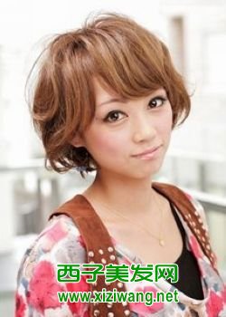 夏季短發如何扎