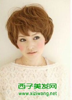 夏季短發如何扎