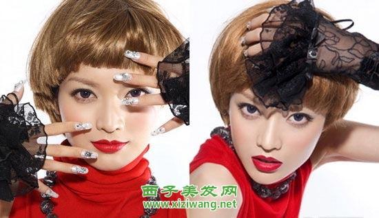 今年非主流女生短發(fā)發(fā)型圖片
