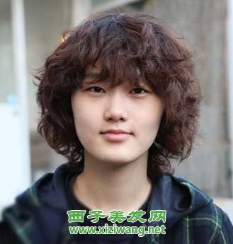 女生短發燙發發型,女生燙發發型名稱大全