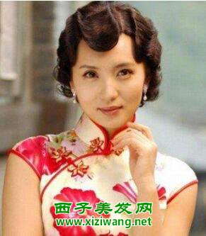 旗袍秀短發怎么弄造型好看旗袍短發發型效果圖