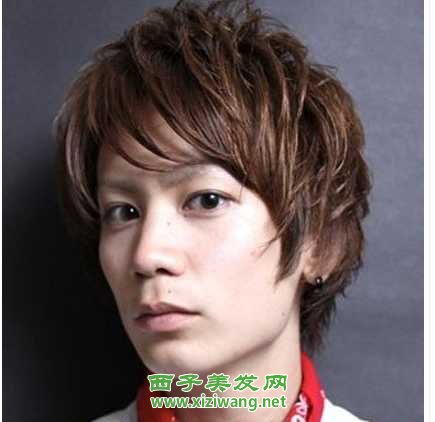 男生離子燙發(fā)型效果圖