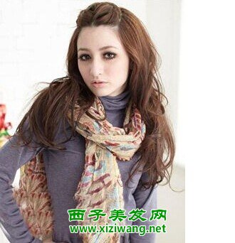 沒有劉海的女生發型如何打理