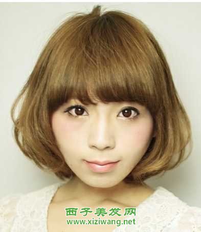 韓國女生短發發型圖片