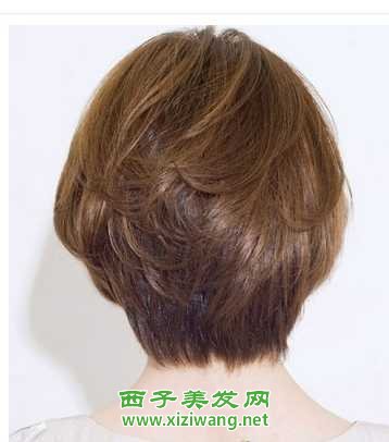 干物女短發燙發發型