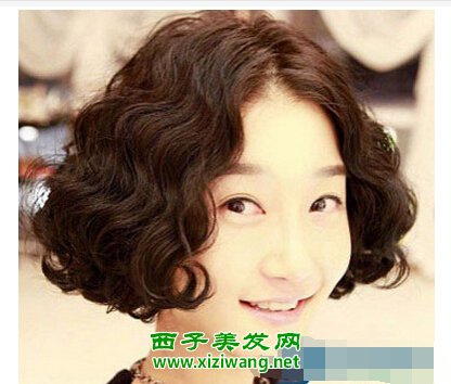 短發燙什么發型才好看五款女生短發燙發效果圖