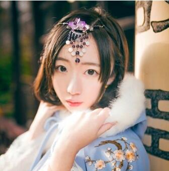短發(fā)古裝發(fā)型怎么梳古裝短發(fā)發(fā)型扎法圖片教程