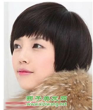 女生中短發(fā)型設(shè)計(jì)圖片