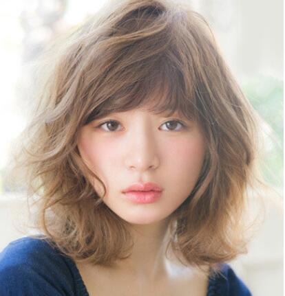 女生蓬松中短發發型圖片個性中短發就要這樣扎