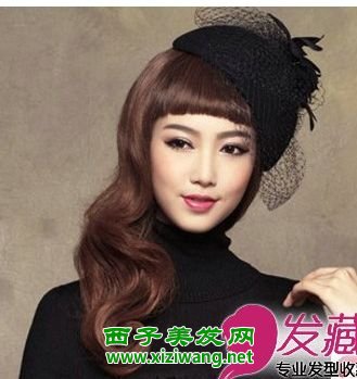 2022年最新款女生卷發發型
