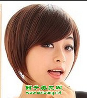 2022年短發女生圖片清純性感氣質又迷人