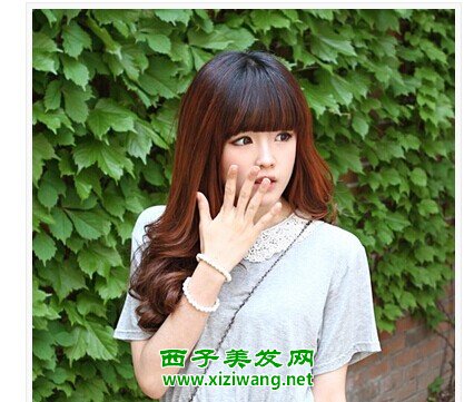 韓式長卷發發型扎法圖片純美又飄逸
