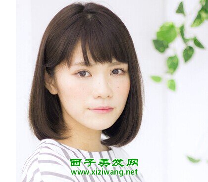 鵝蛋臉適合什么的短發(fā)