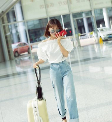 白族姑娘楊蓉短內扣掀起清純淑女風造型