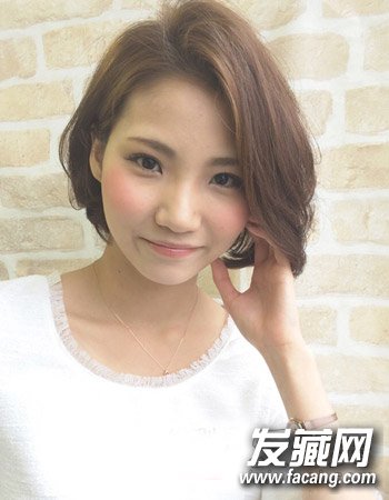 韓式短發外卷發型短發梨花頭優雅減齡