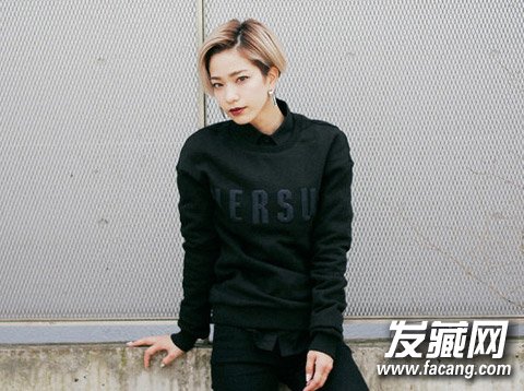 日系短發弄什么發型好看“boy”風短發帥到你