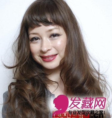 新春佳節(jié)選微凌亂長卷發(fā)擁有小臉