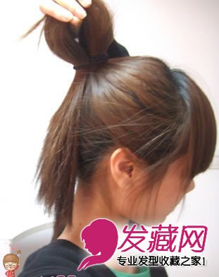 中長發怎么盤好看空姐范的盤發發型