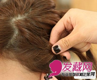 充滿公主氣質的韓式劉海發型圖片