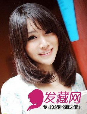 8月最新梨花頭圖片時尚女生發型