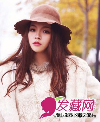 女生唯美范長發發型圖片優雅迷人的氣質