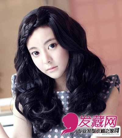 女生發型中長發頭發怎么燙最好看